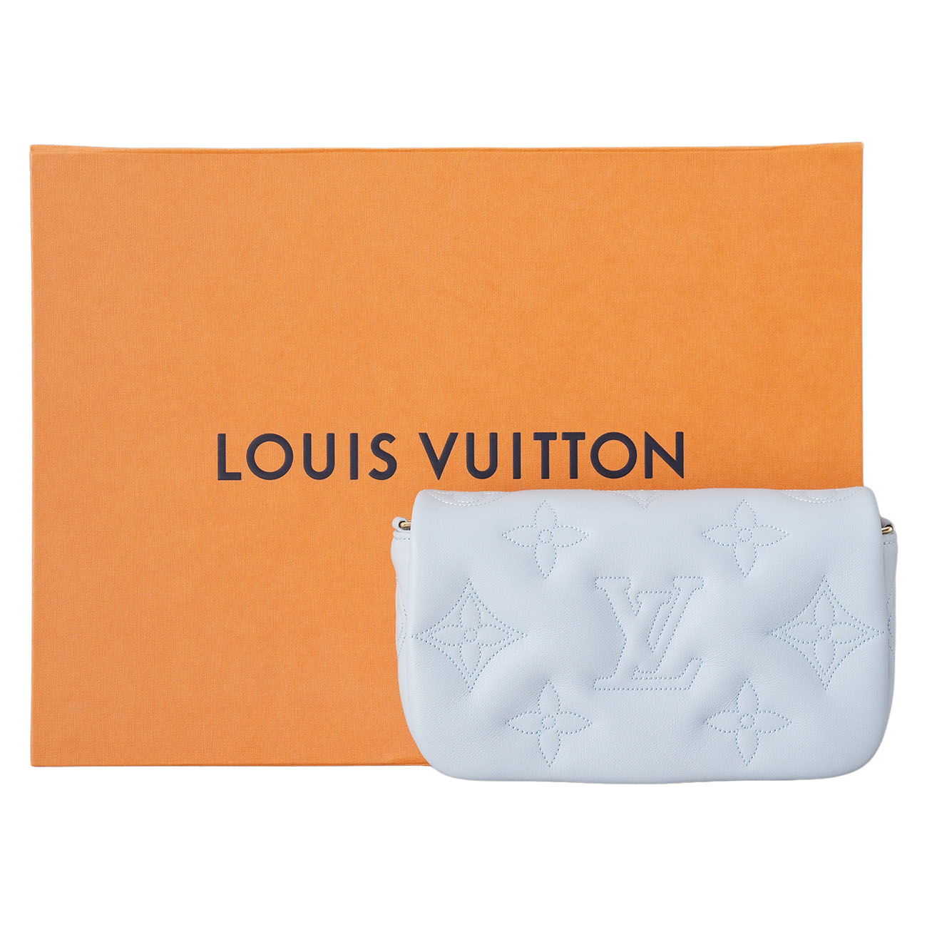 LOUIS VUITTON(USED)루이비통 월릿 온 스트랩 버블그램